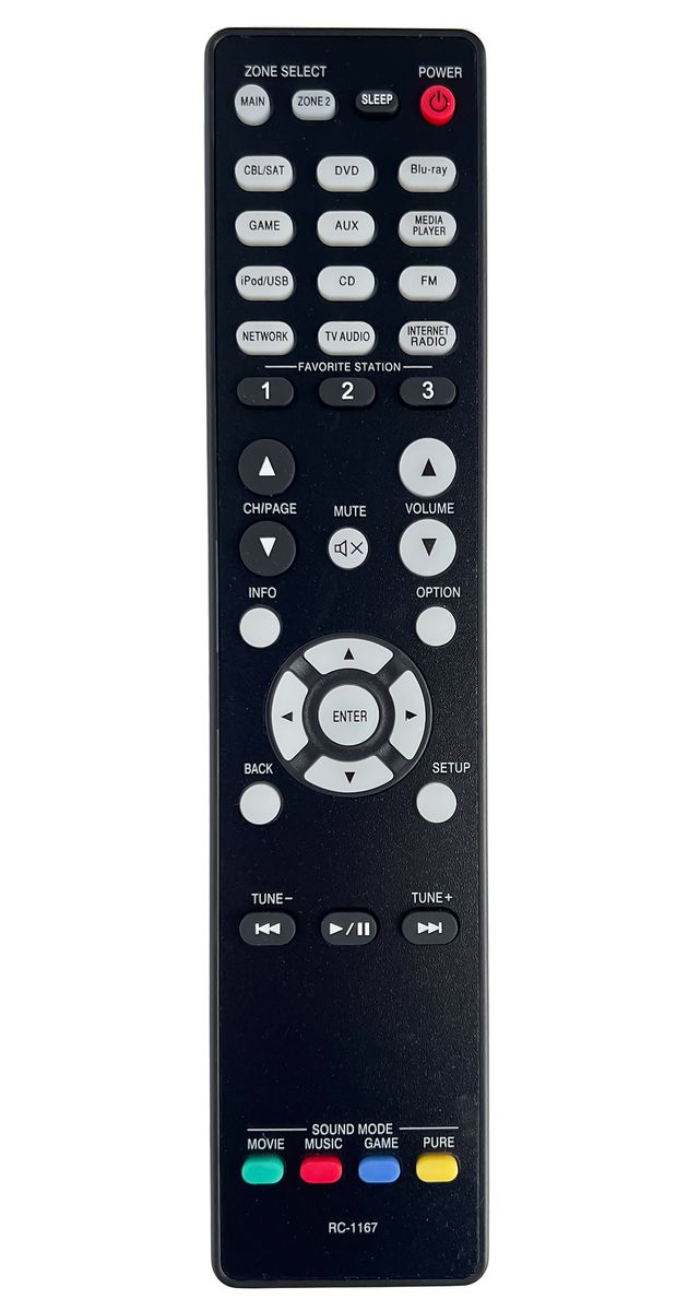 DENON RC-1167 - helyettesítő távirányító