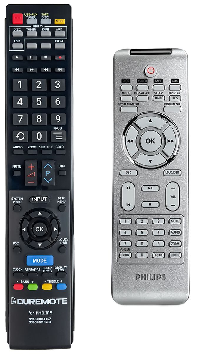 PHILIPS 996510011157, 996510010783, PRC500-A - távirányító duplikátum