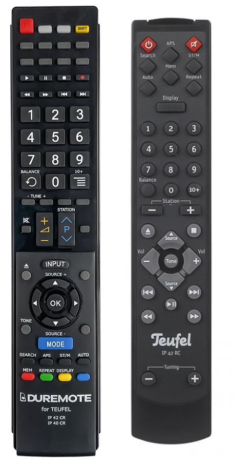 TEUFEL IP 42 CR - távirányító duplikátum