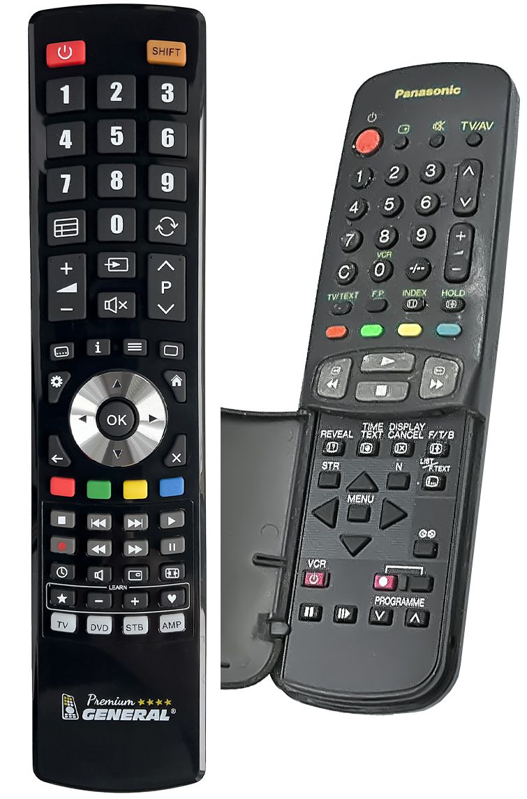 PANASONIC EUR51920, EUR51922, EUR51926 -   


kompatibilis General márkájú távirányító