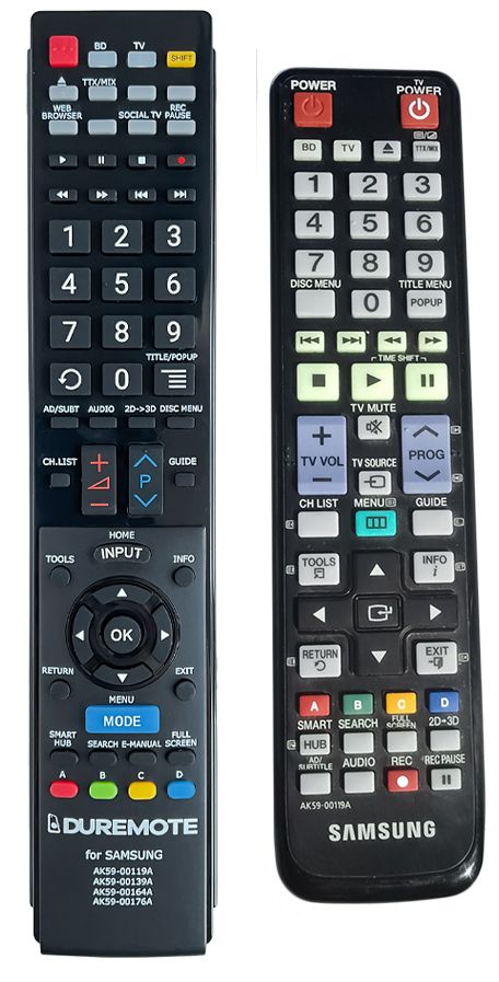 SAMSUNG AK59-00119A - távirányító duplikátum