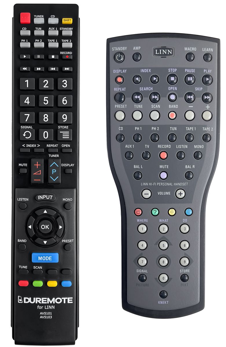 LINN AV5101, AV5103 V1 - távirányító duplikátum