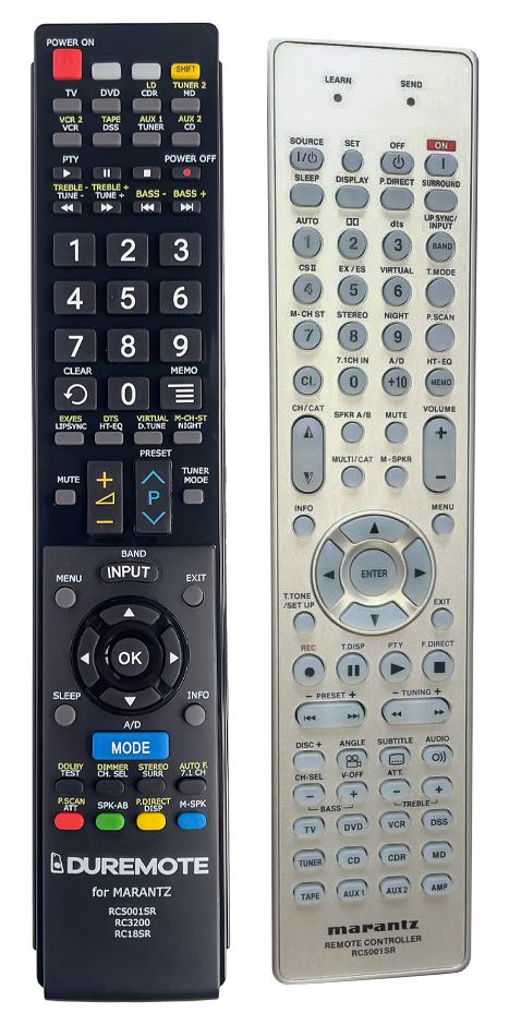 MARANTZ RC5001SR, SR4001, SR4002, SR5001, SR5002, SR6001, SR6002 - távirányító duplikátum
