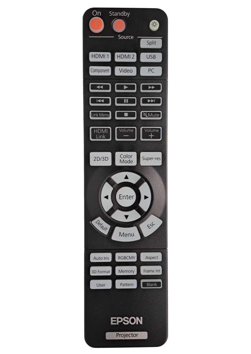 EPSON 1581984, EB-G6650WU, EB-G6800, EH-TW5300, EH-TW5910, EH-TW6100, EH-TW8100W - eredeti gyári távirányító
