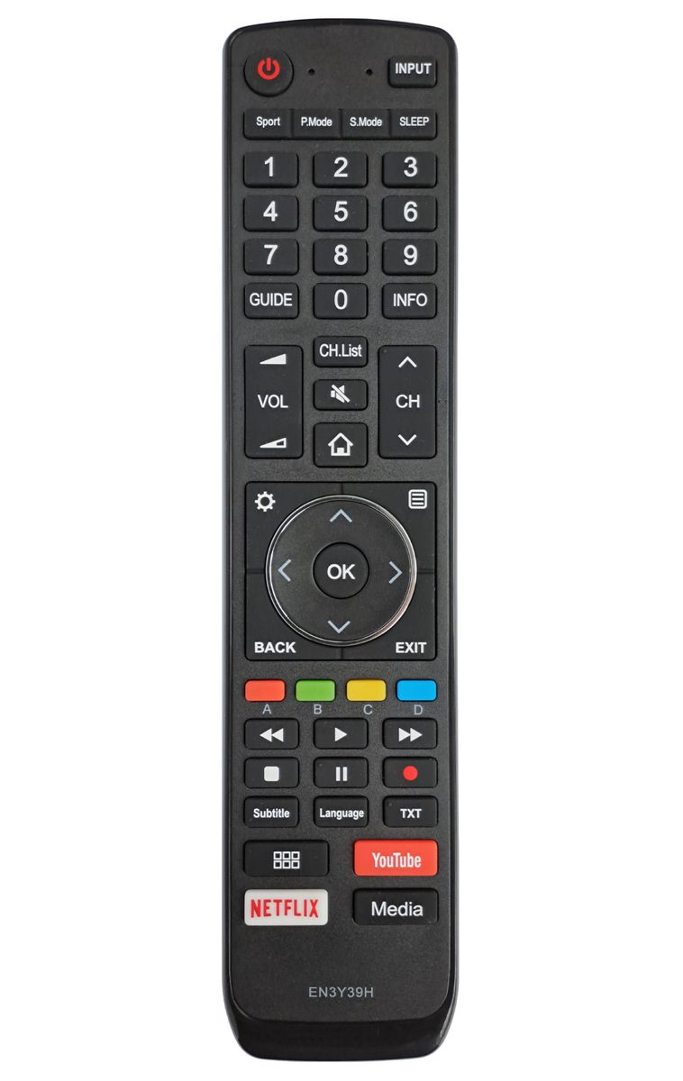 HISENSE EN3Y39H - helyettesítő távirányító