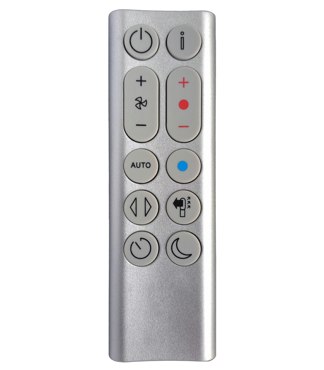 DYSON HP7A, HP7C, Hot+Cool HP2 De-NOx, Hot+Cool Formaldehyde HP09 969897-12 - helyettesítő távirányító
EZÜST