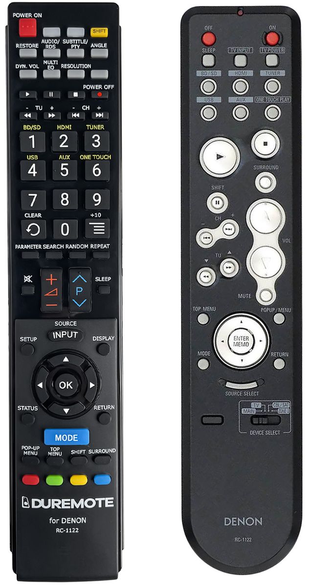 DENON RC-1122 - távirányító duplikátum