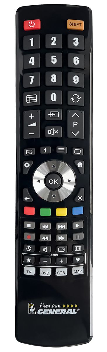 General PREMIUM - univerzális távirányító, amely bármilyen eszközhöz programozható