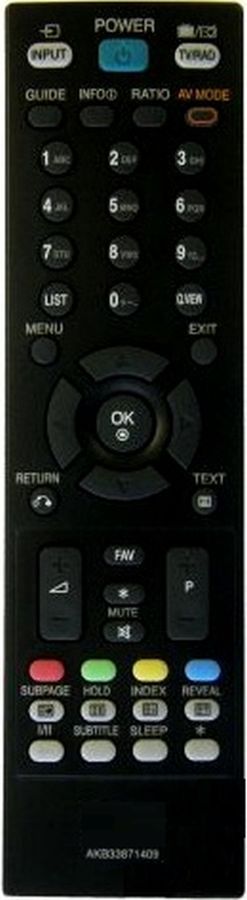 LG AKB33871409 - helyettesítő távirányító