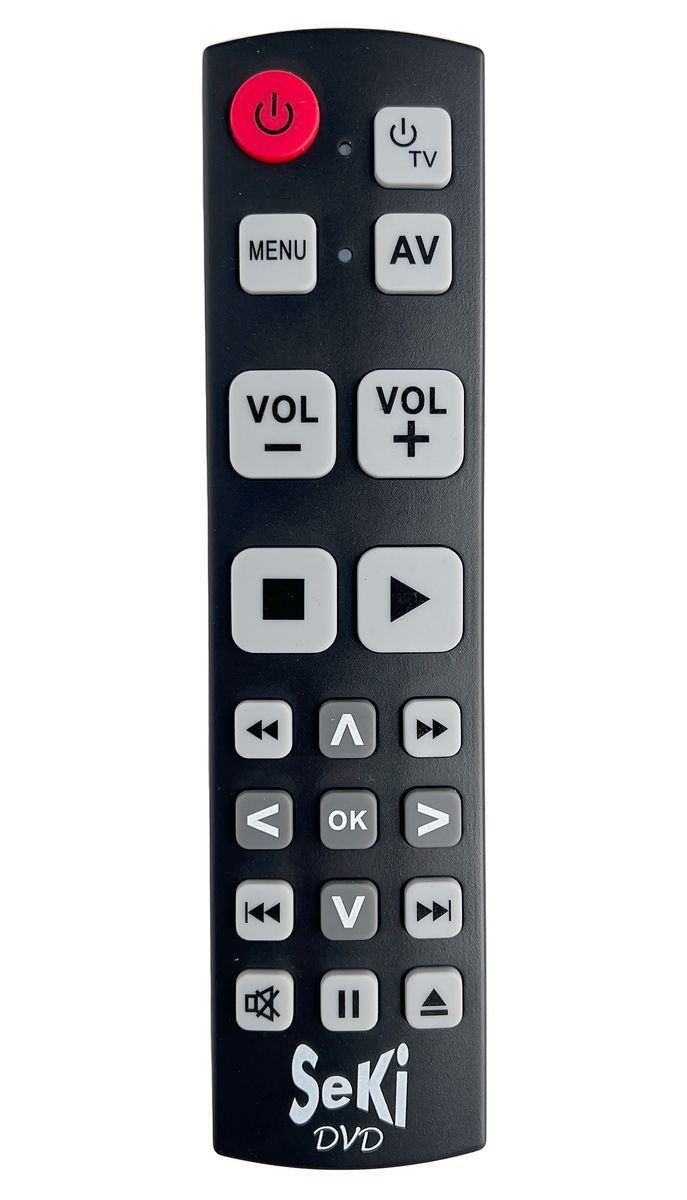 SEKI DVD black - learning remote control