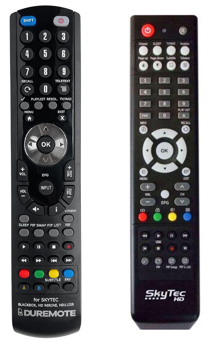 SKYTEC HD110IR FORTIS - távirányító duplikátum