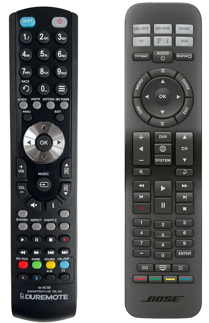 BOSE CineMate  URC-15S model 120, 130, 230, 520 SoundTouch  - távirányító duplikátum