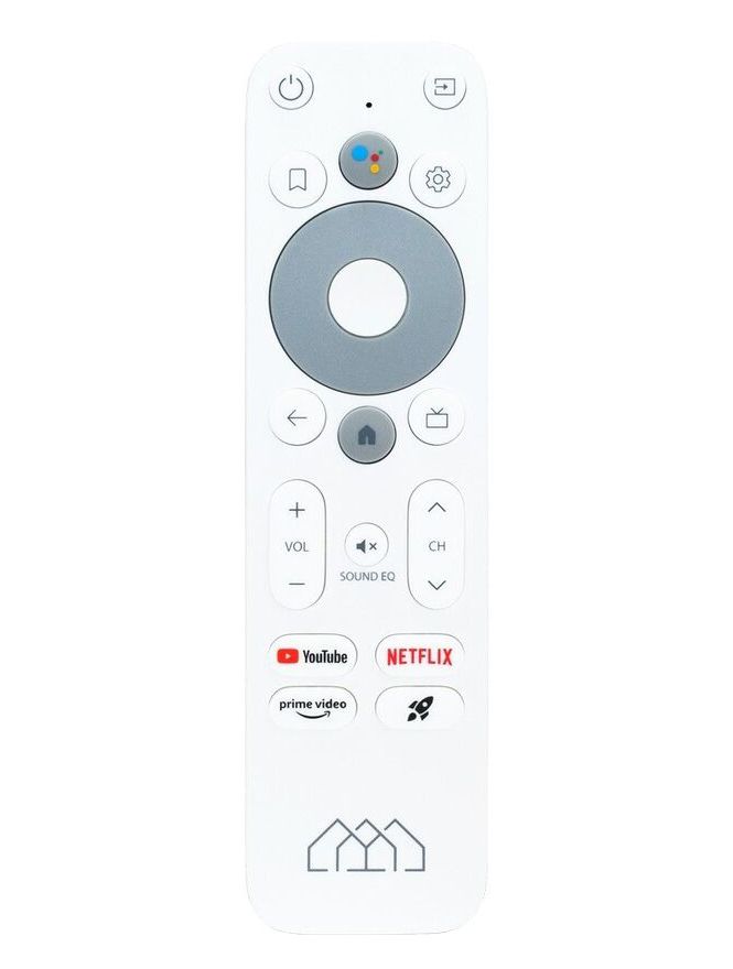 HOMATICS WHITE - Box R 4K, SledovaniTV  - eredeti gyári távirányító hangvezérléssel