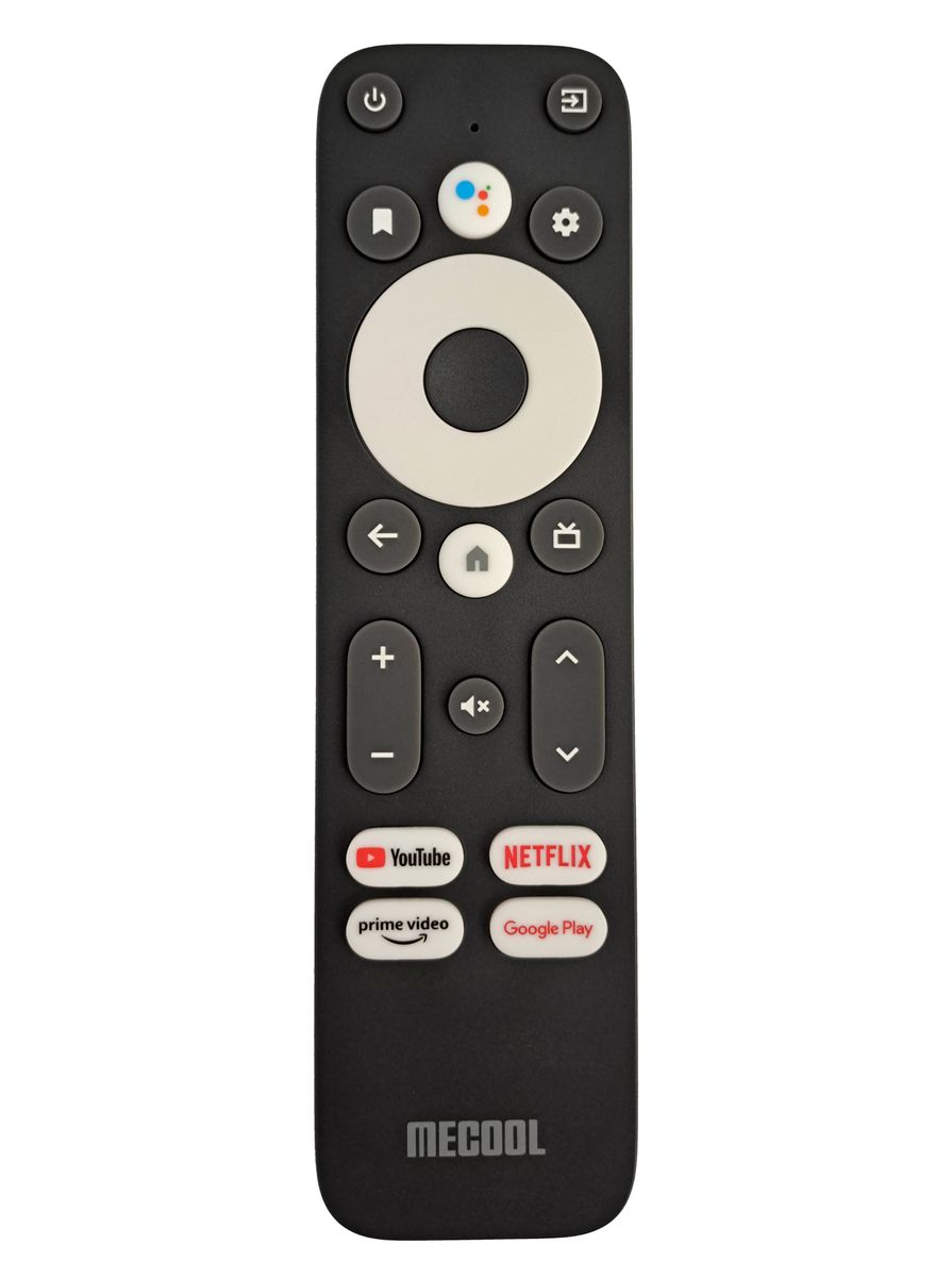 MECOOL GBTKM2, KM2 BLACK,  KD3 - eredeti gyári távirányító hangvezérléssel