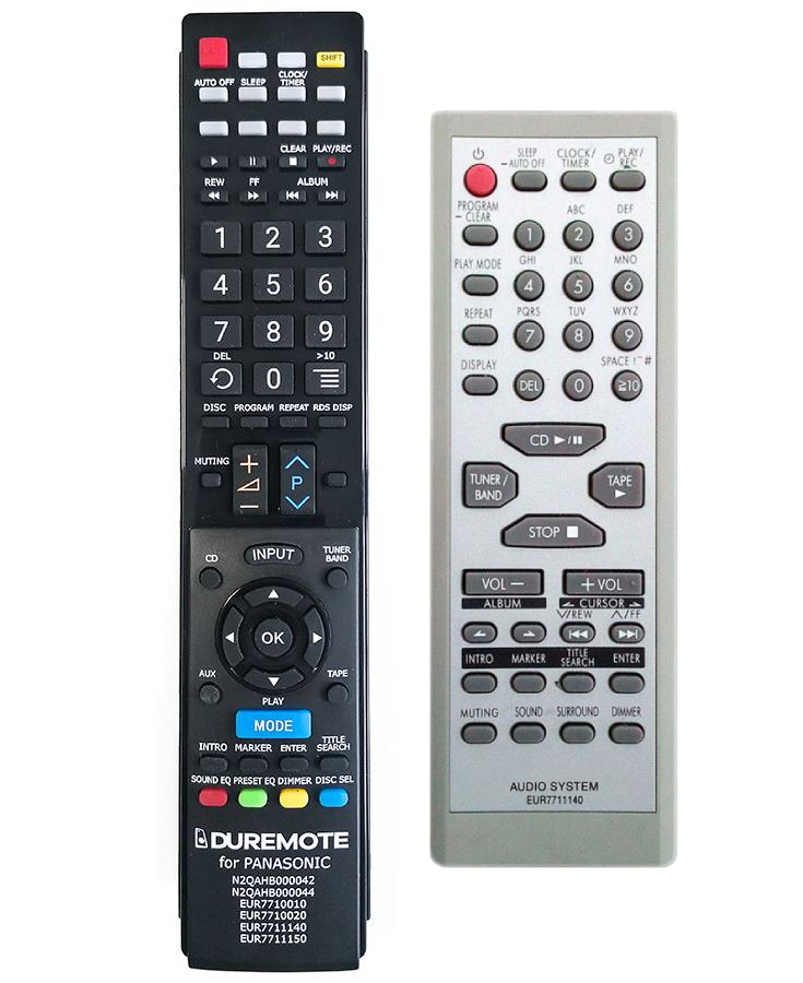 PANASONIC EUR7711140 - távirányító duplikátum