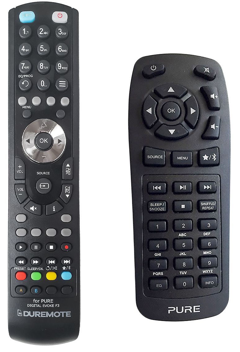 PURE DIGITAL Evoke F3 - távirányító duplikátum