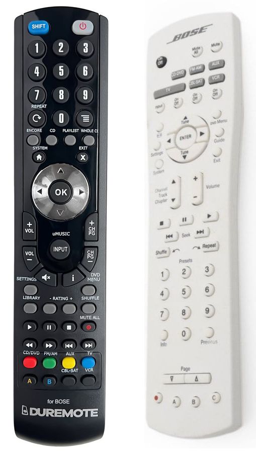 BOSE RC18T1-40 - távirányító duplikátum