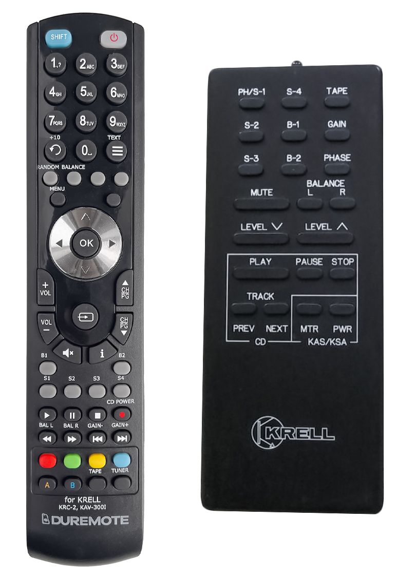 KRELL KRC-2, KRC-3 - távirányító duplikátum