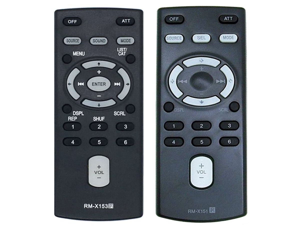 SONY RM-X151 - helyettesítő távirányító
