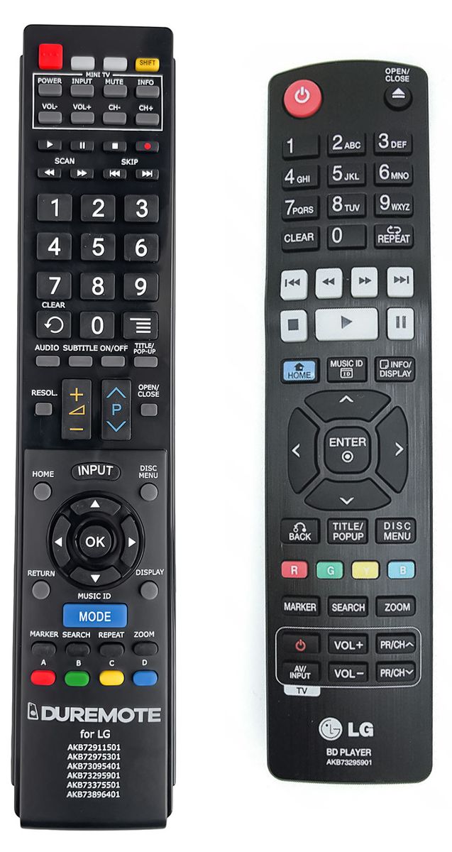 LG AKB73295901 - távirányító duplikátum