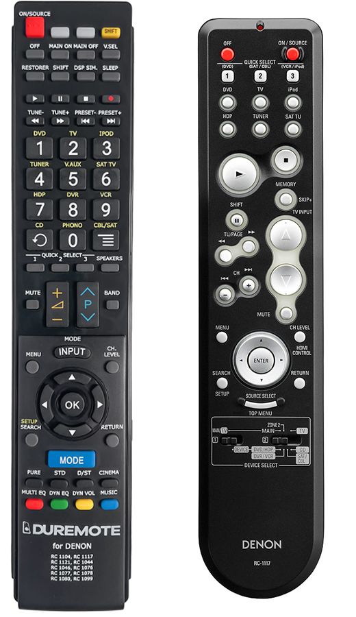 DENON RC-1117 - távirányító duplikátum