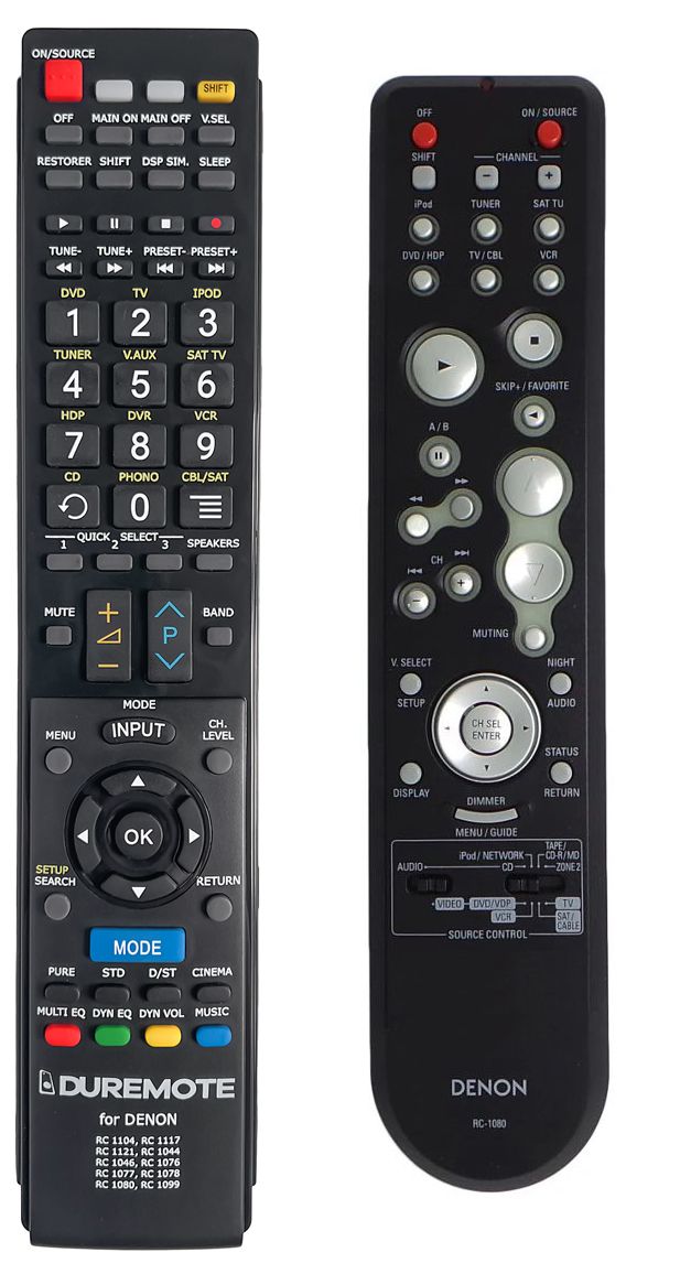 DENON RC-1080 - távirányító duplikátum