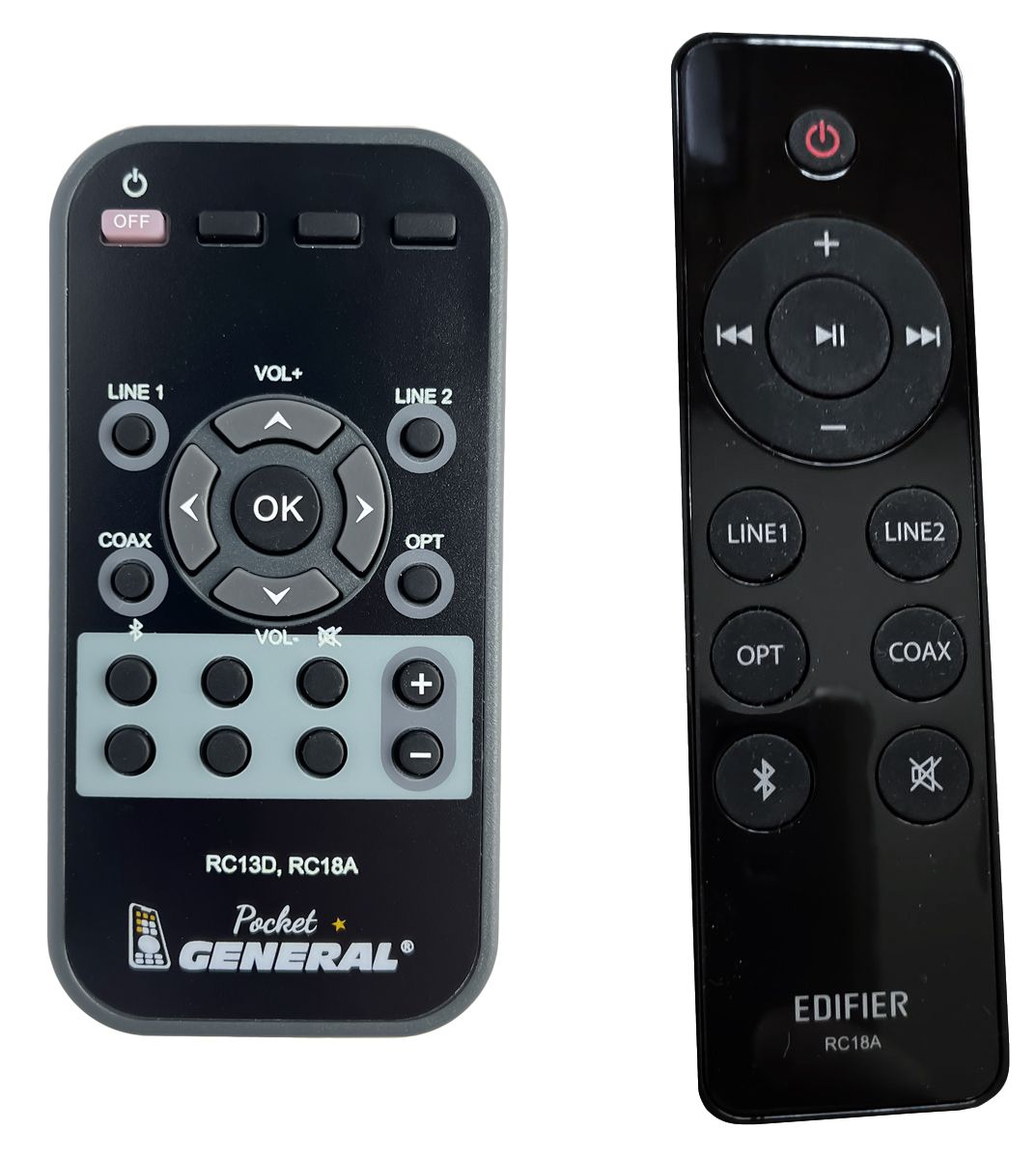 EDIFIER RC13D, RC18A -   


távirányító
 duplikátum