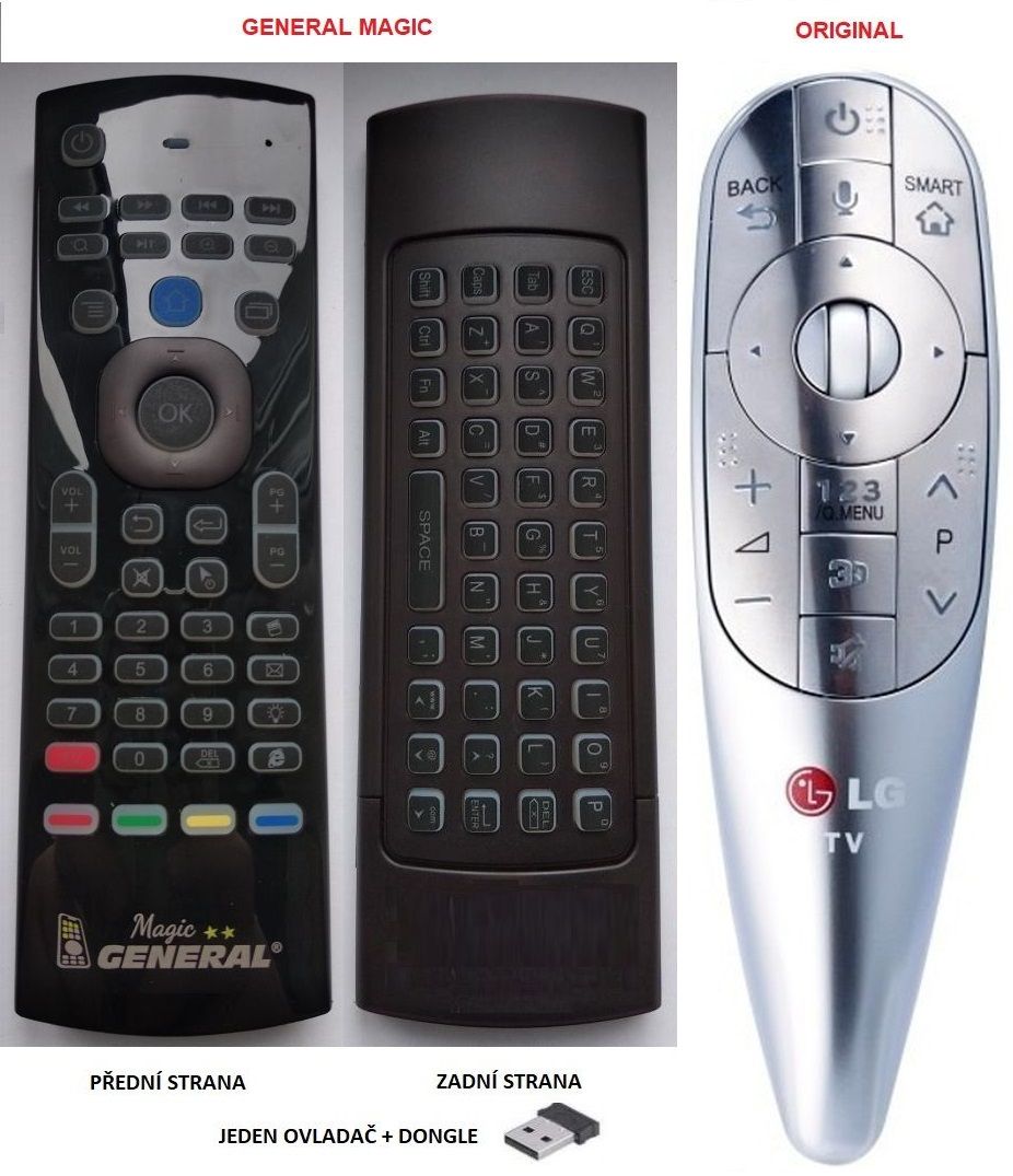 LG AN-MR400P, AKB73776201, AKB73915601 - magic remote control - replacement