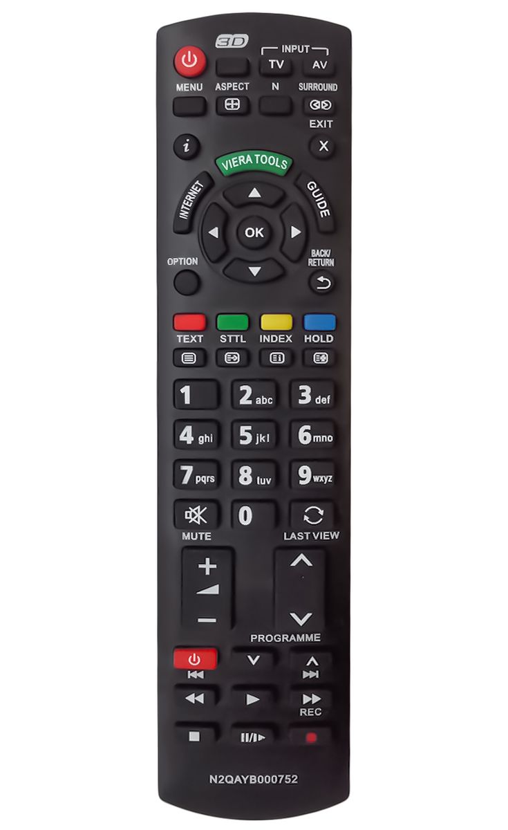 PANASONIC N2QAYB000753 - helyettesítő távirányító