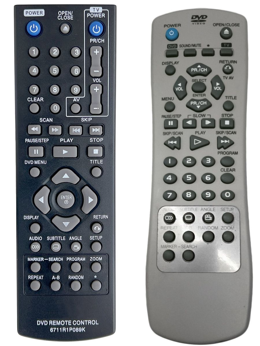LG 6711R1P040A - helyettesítő távirányító