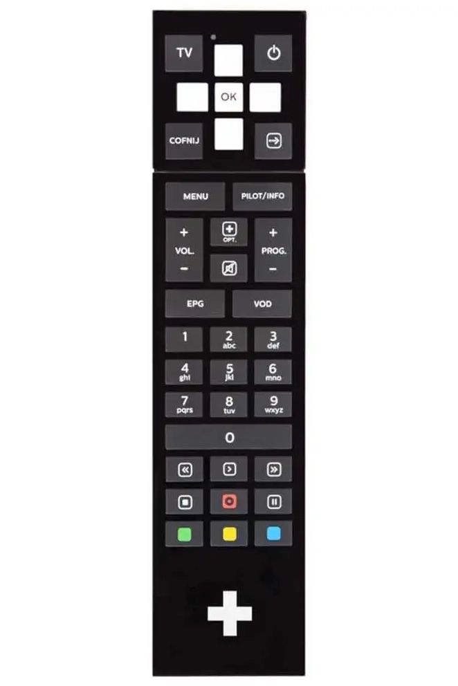 NC+ NOAH SAGEMCOM DSIW74, 4K ULTRABOX+, DSI83 HD, DSI87, ADB NCP-4740SF - eredeti gyári távirányító
