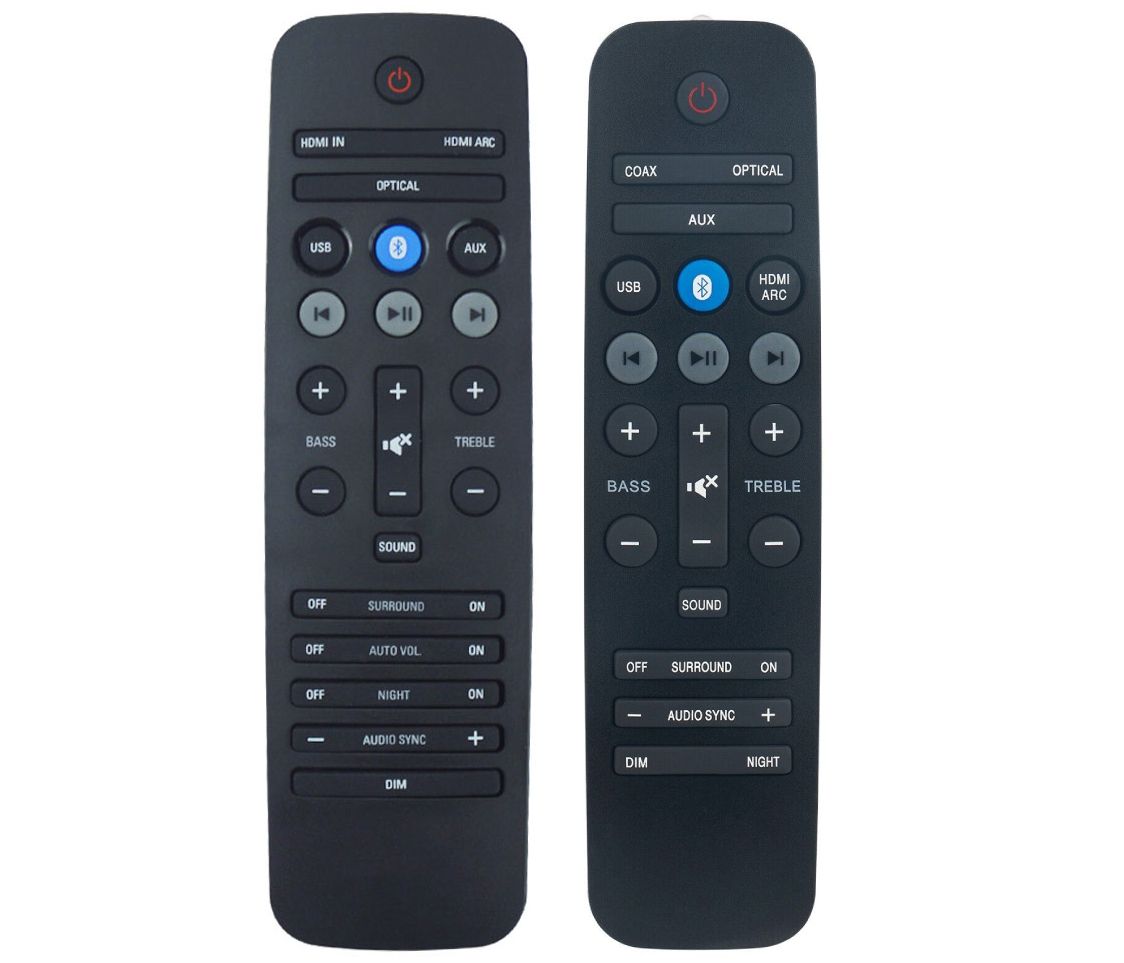 PHILIPS HTL5140B, HTL5140B/12, HTL1190B, HTL6145C - helyettesítő távirányító
