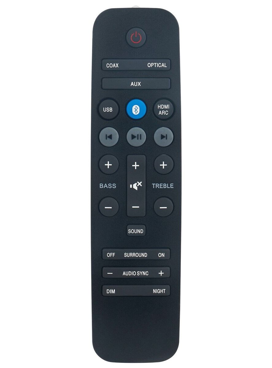 PHILIPS HTL3110B, HTL3140B, HTL3160B, HTL3170B - helyettesítő távirányító