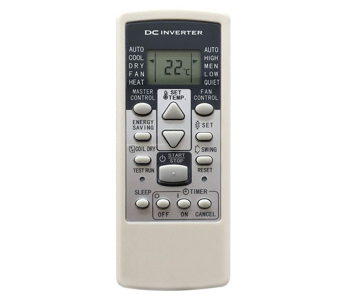 FUJITSU AR-RCD1C - helyettesítő távirányító