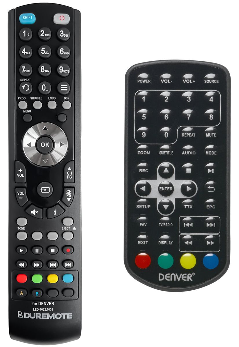 DENVER LED-1031, LED-1032 - távirányító duplikátum