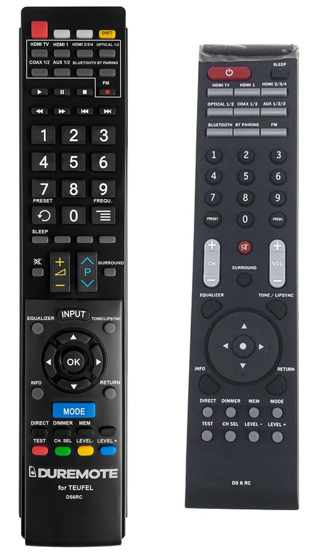 TEUFEL DS 6 RC - távirányító duplikátum