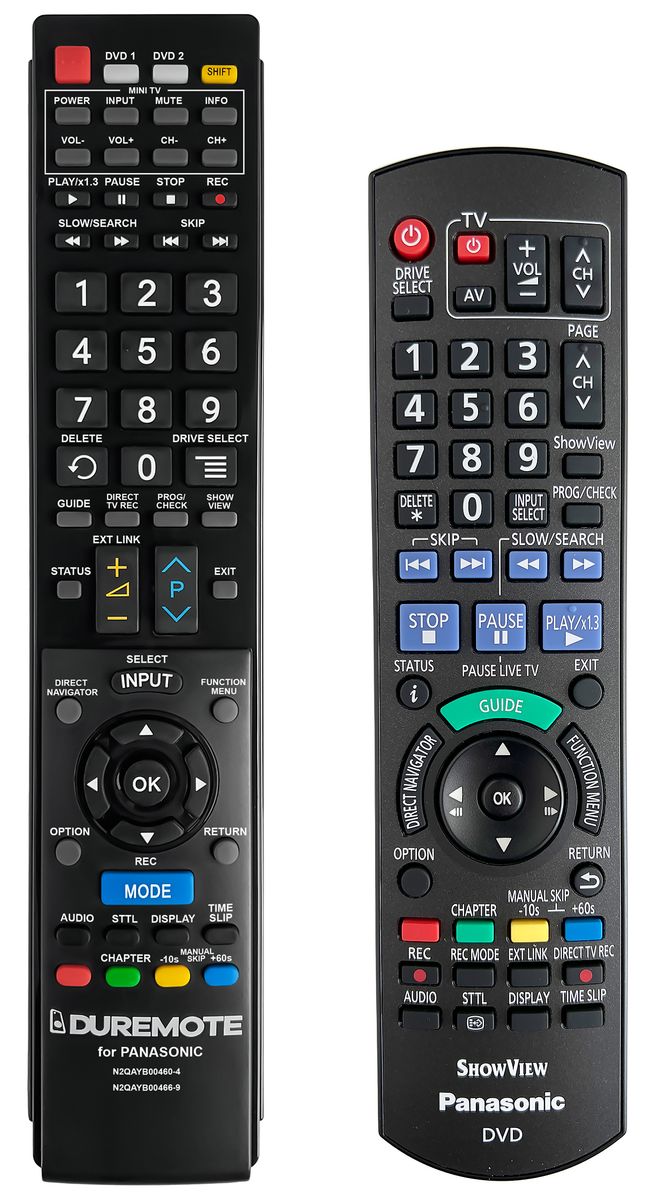 PANASONIC N2QAYB000464 + TV vezérlés (mini TV) - távirányító duplikátum