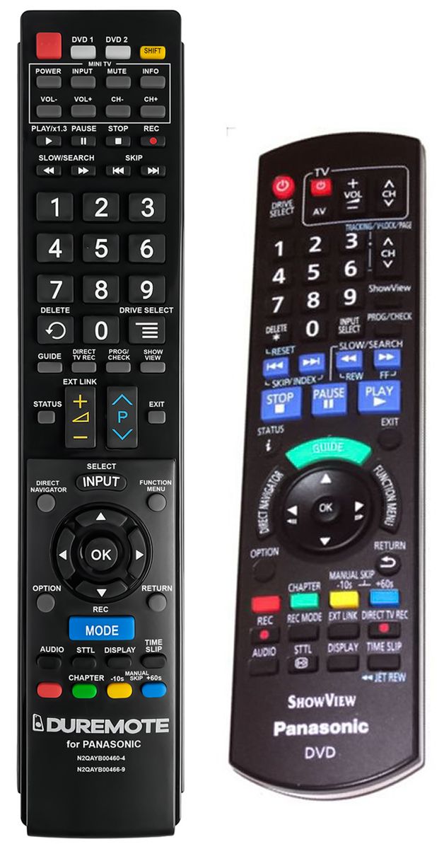 PANASONIC N2QAYB000467 - távirányító duplikátum