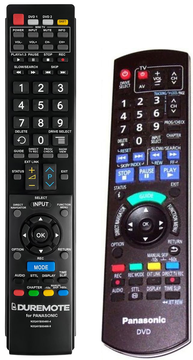PANASONIC N2QAYB000468 - távirányító duplikátum