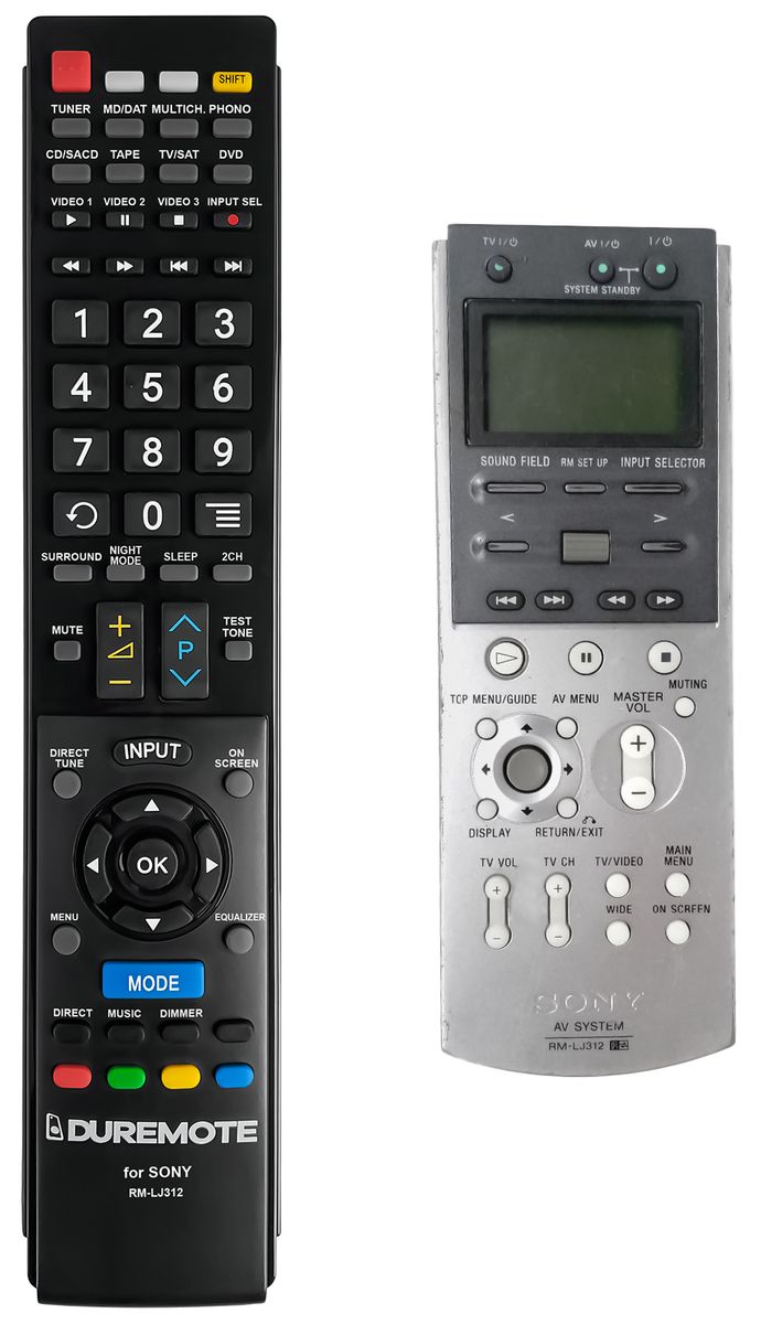 SONY RM-LJ312 - távirányító duplikátum
