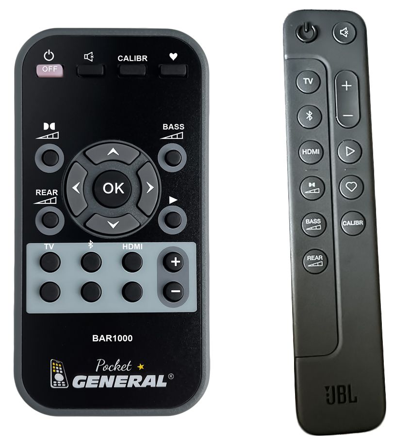 JBL Bar 1000, Bar 800 -   


távirányító
 duplikátum
