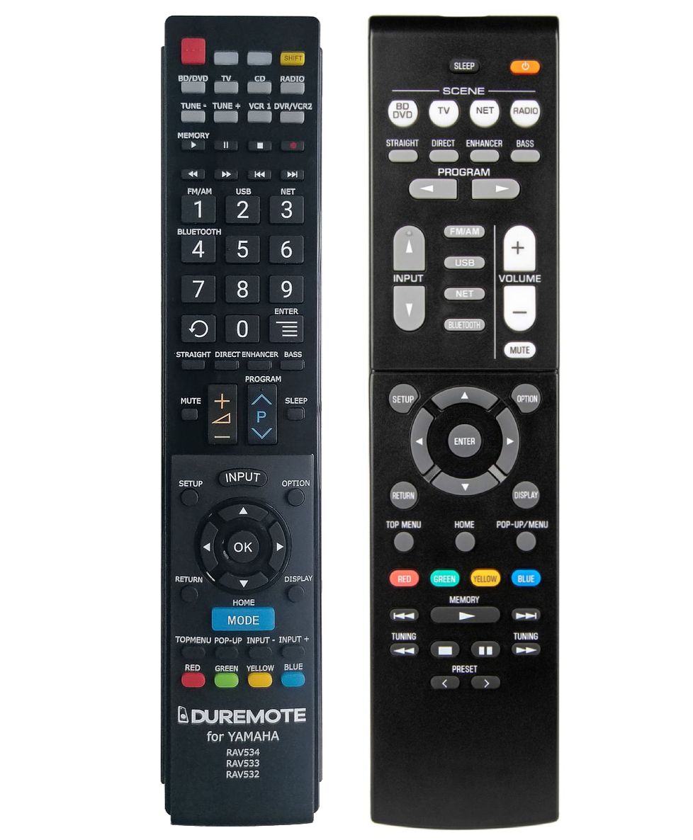YAMAHA RAV534, ZP45780 - távirányító duplikátum