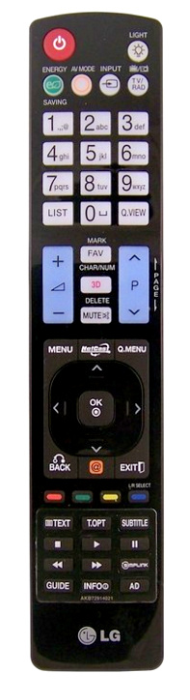 LG AKB72914021 - eredeti gyári távirányító