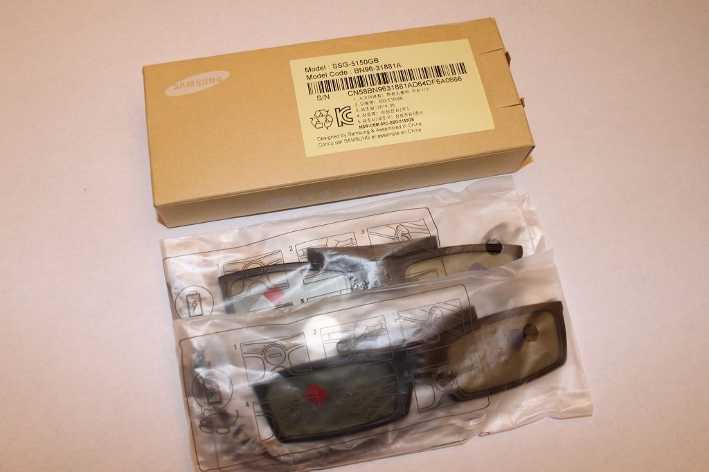 Eredeti aktív 3D szemüveg SAMSUNG SSG-5150GB 2pcs