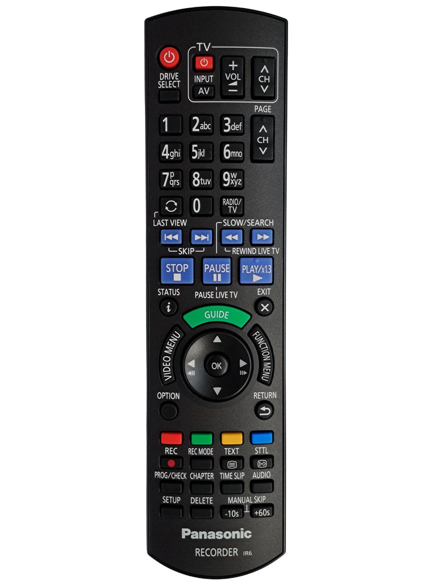 PANASONIC N2QAYB001047, DMR-BCT650, DMR-BST650, DMR-EX97, DMR-EX97S - eredeti gyári távirányító