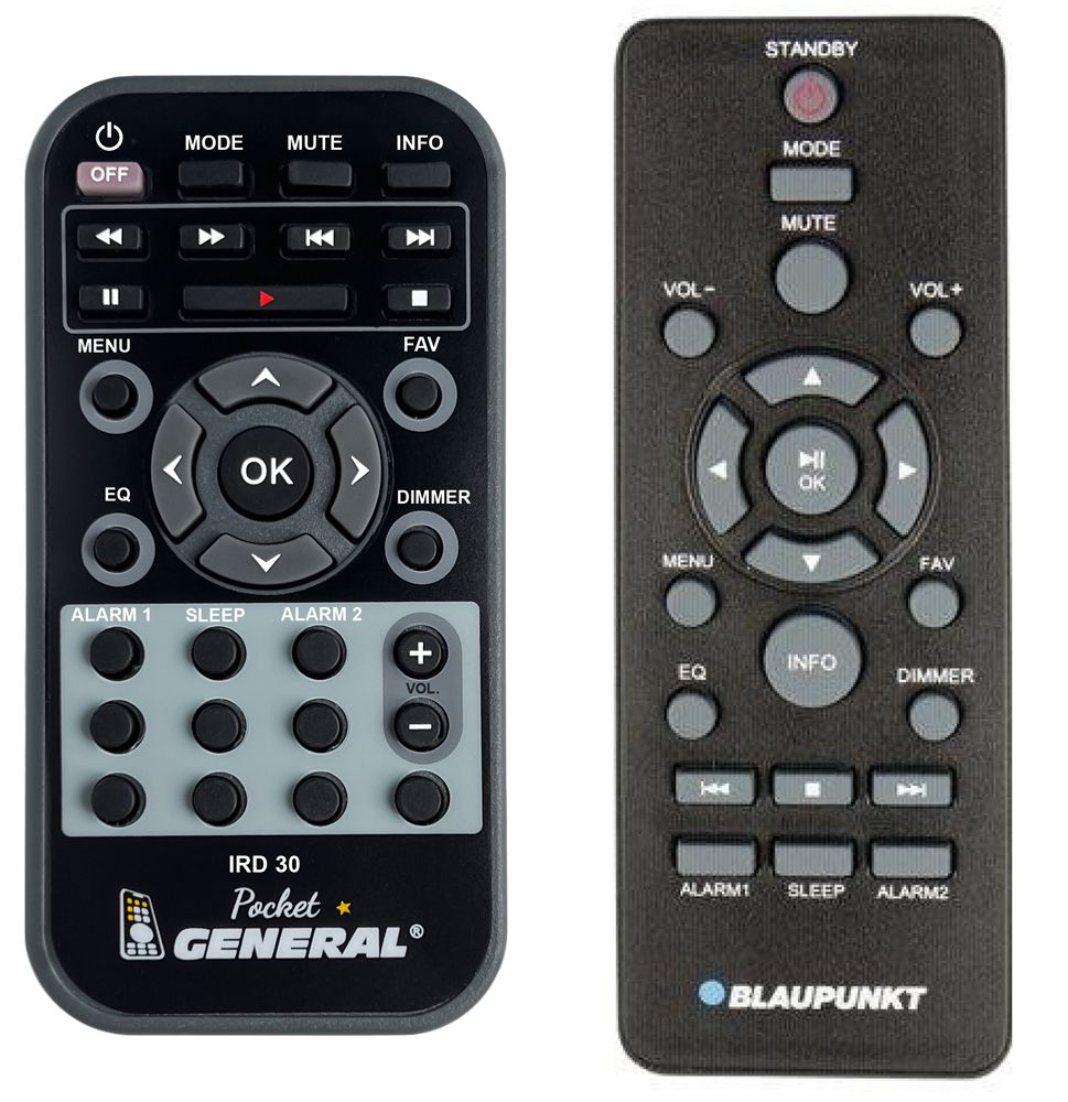 BLAUPUNKT IRD 30 -   


távirányító
 duplikátum