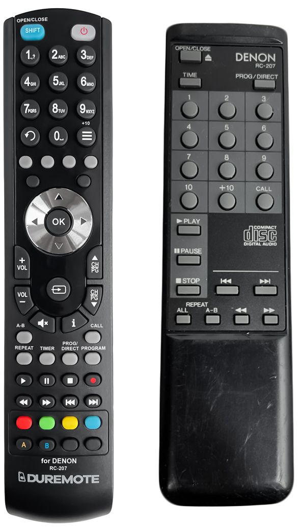 DENON RC-207 - távirányító duplikátum