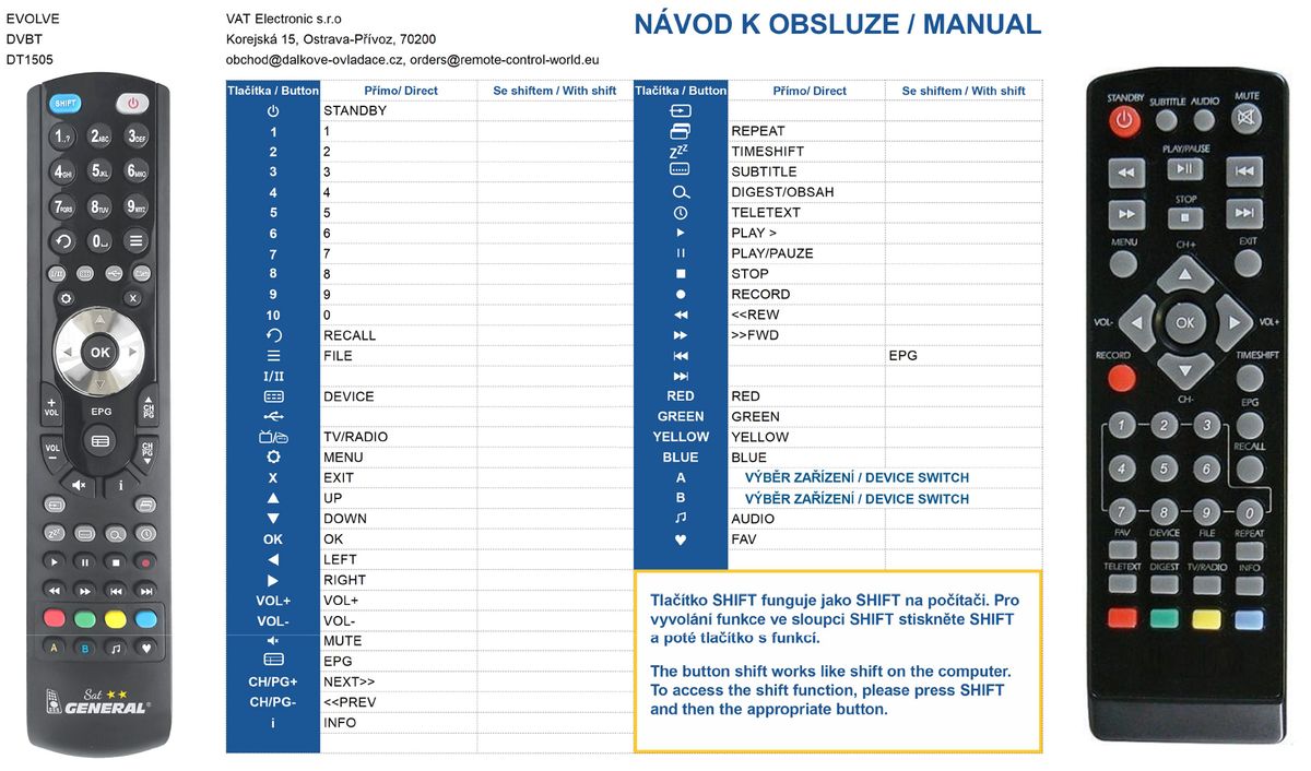 CHANGHONG DVBT3316MCZ -   


kompatibilis General márkájú távirányító