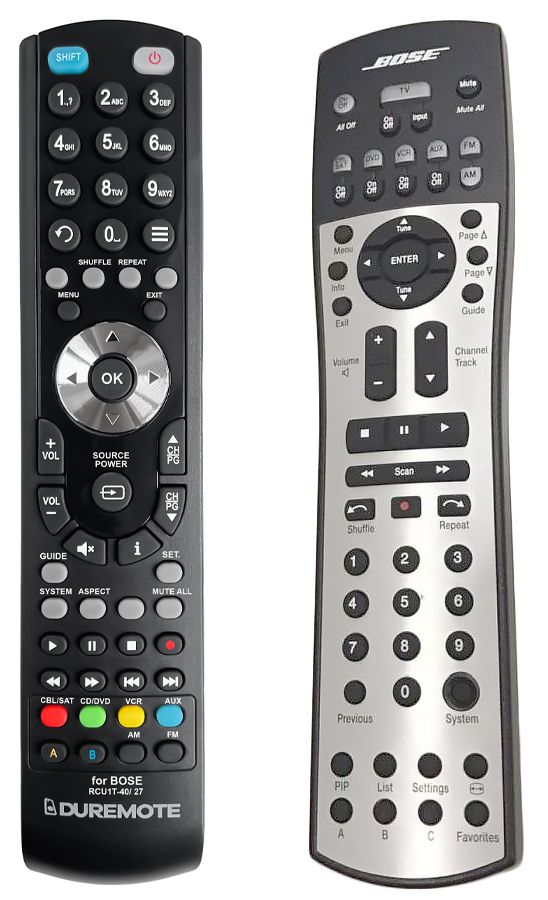 BOSE RCV1T-40 - távirányító duplikátum