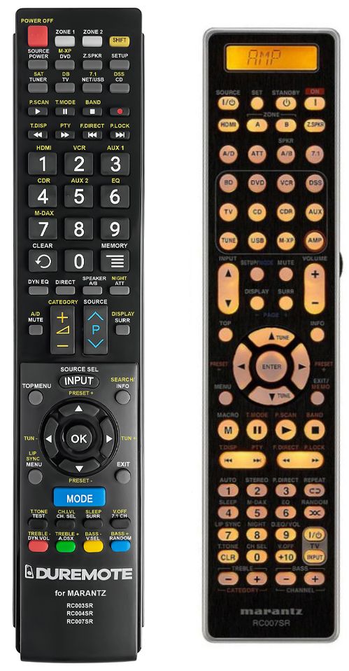 MARANTZ RC007SR - távirányító duplikátum